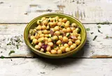 Pois chiches, oignons rouges & zestes de citron, Frichti (120 g)