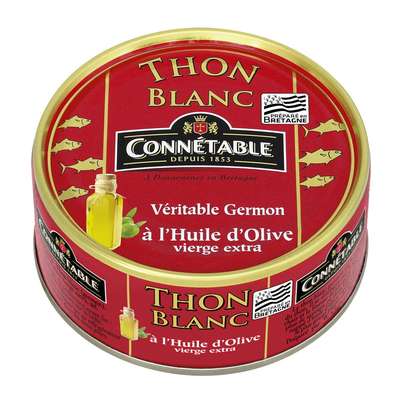 Thon blanc huile d'olive, Connetable (160 g)