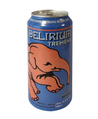 Bière blonde Delirium Tremens, Brasserie Huyghe, 8.5° (50 cl)