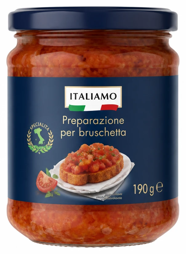Préparation pour bruschetta
