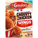 Ailes de Poulet Panées Crousty Chicken Wings Hot & Spicy LE GAULOIS