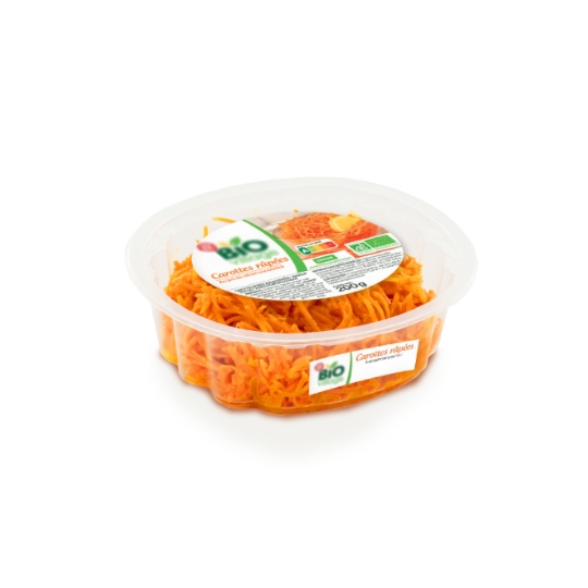 Carottes râpées bio CARREFOUR