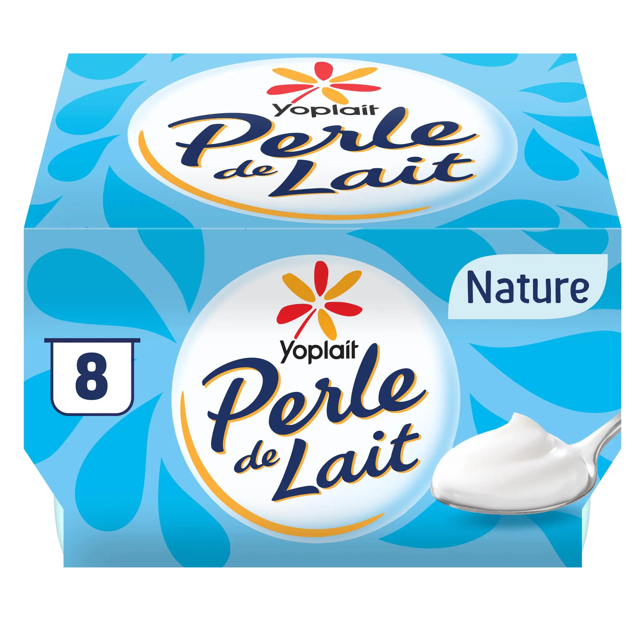 PERLE DE LAIT Yaourt brassé nature