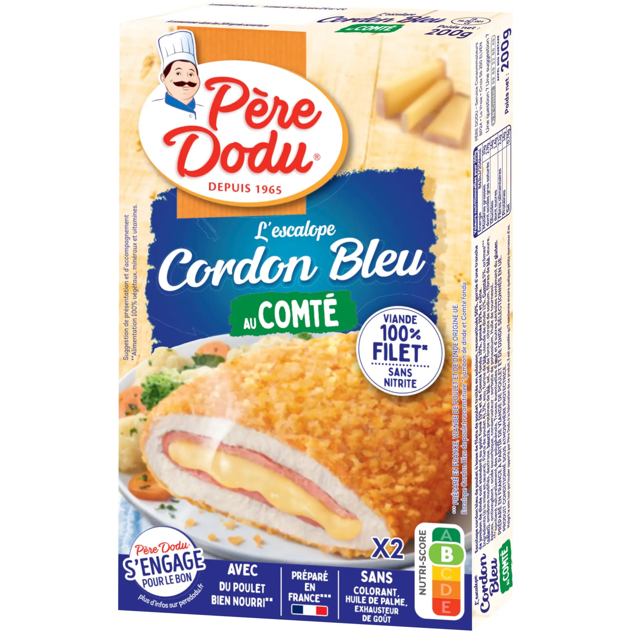 PERE DODU Cordon bleu au comté