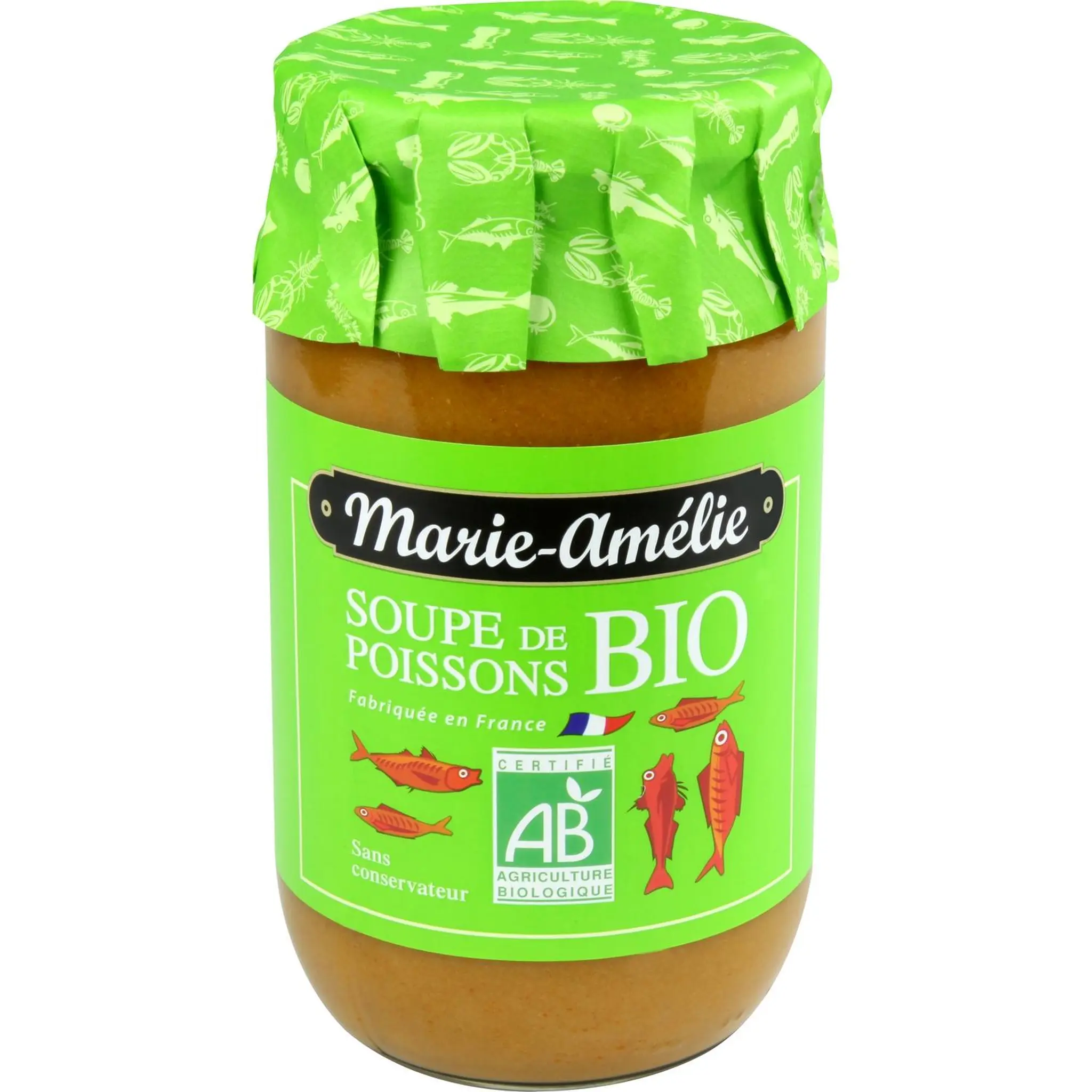 MARIE AMELIE Soupe de poissons bio