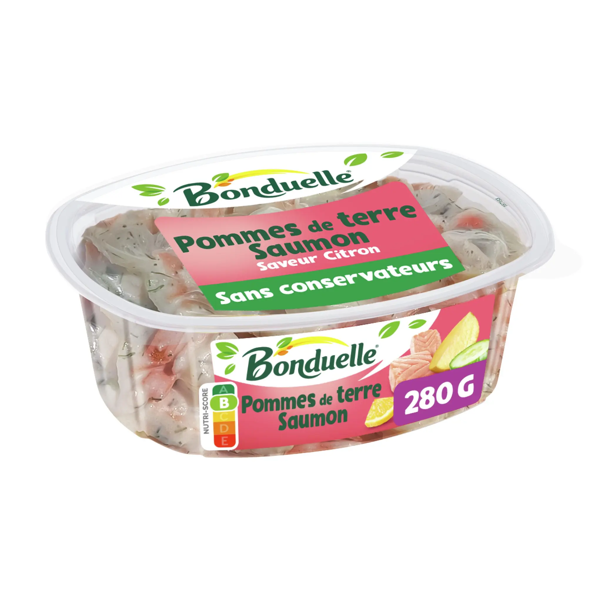 BONDUELLE Salade de pomme de terre au saumon aneth et citron