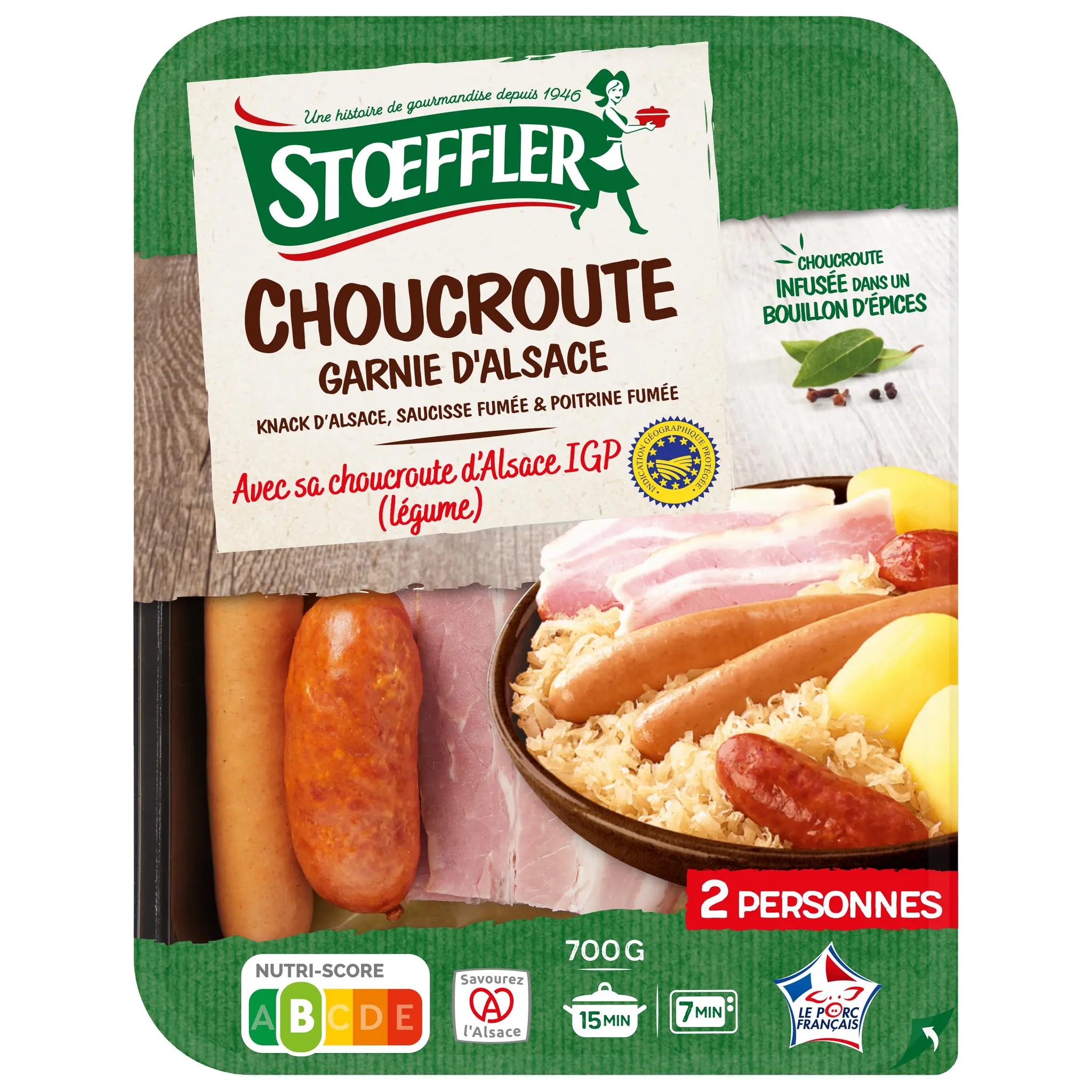 STOEFFLER Choucroute garnie d'Alsace