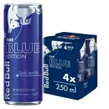 RED BULL Boisson énergisante goût myrtille Blue édition