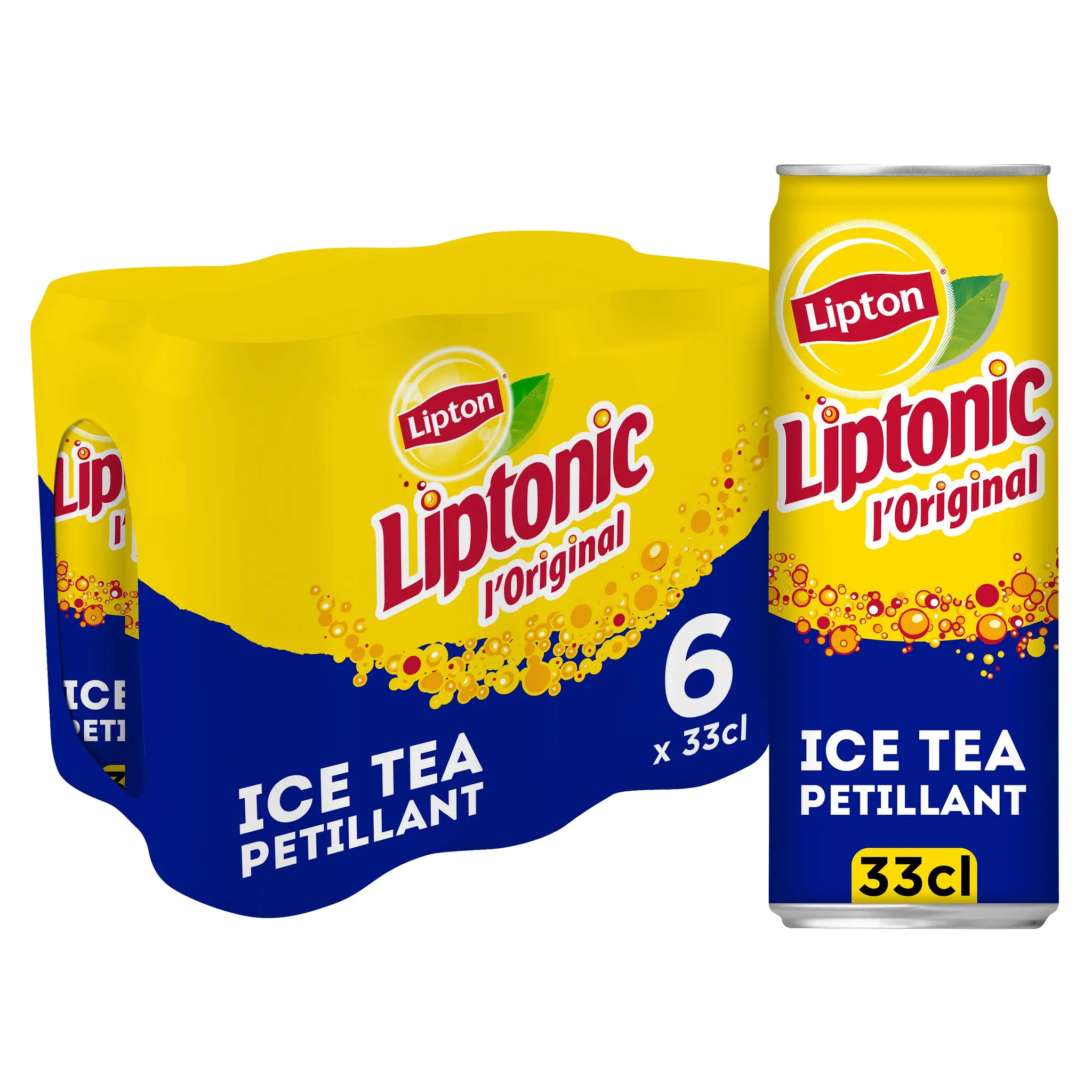 LIPTONIC Liptonic Boisson gazeuse à base de thé boîtes