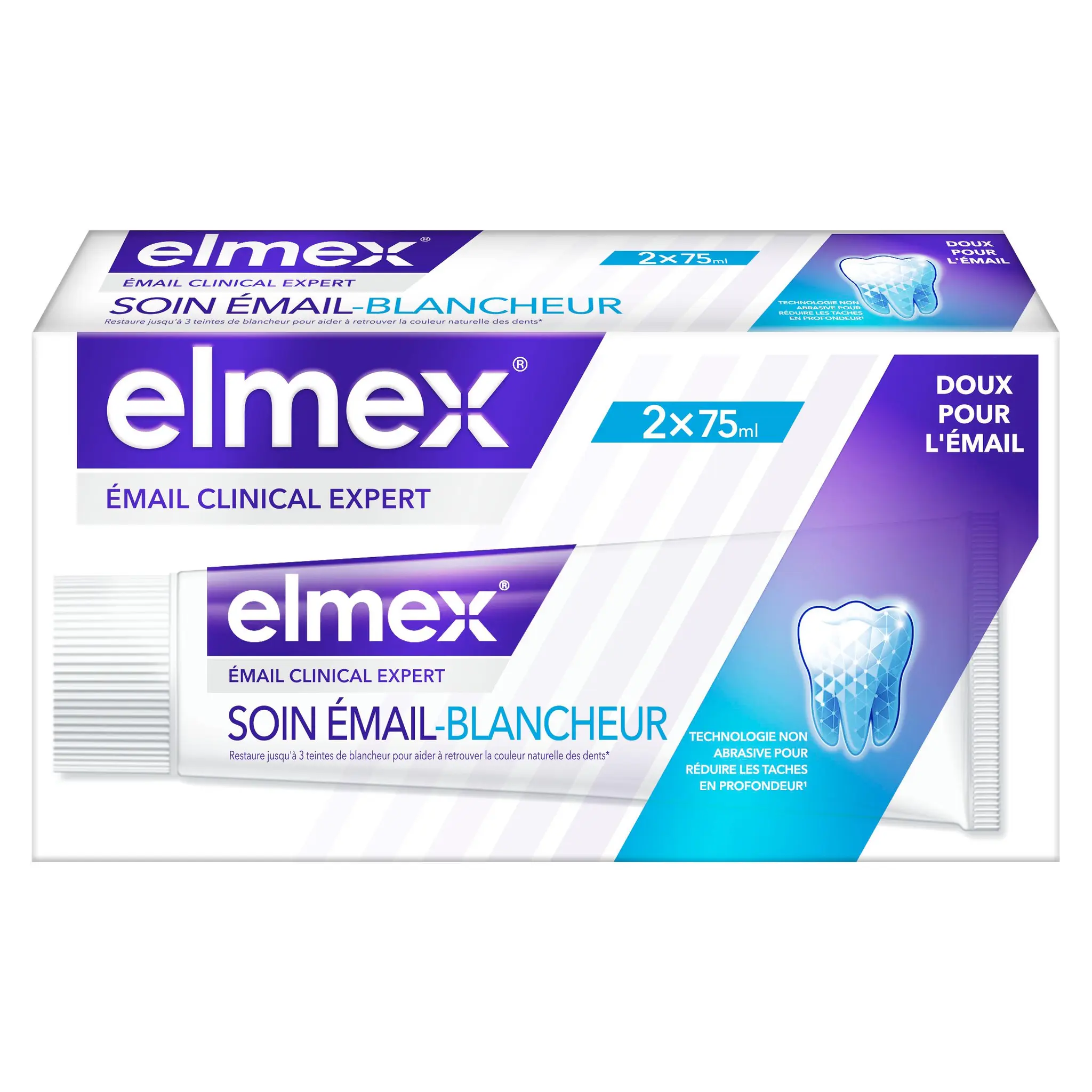 ELMEX Émail Clinical Expert Dentifrice soin émail blancheur