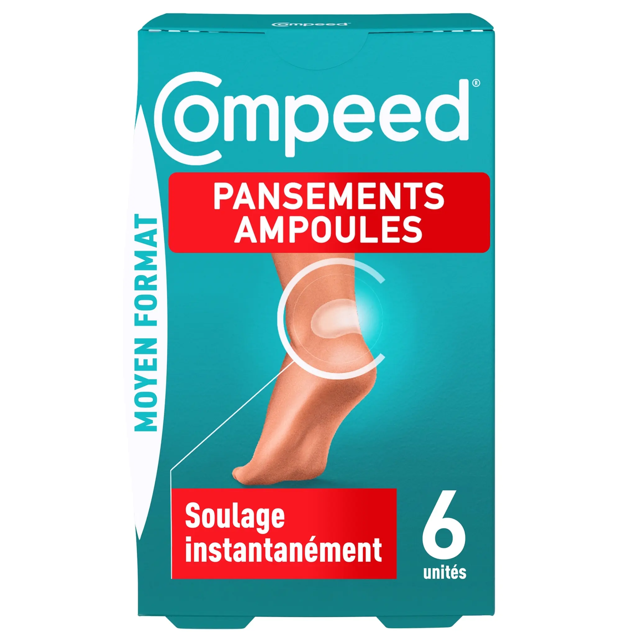 COMPEED Pansements ampoules format moyen