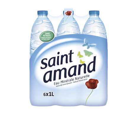 Eau minérale, St Amand (1 l x 6)