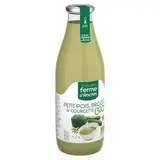 Soupe petits pois brocolis courgettes BIO, Ferme d'Anchin (985 ml)