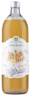 Kéfir frais de fruit - Gingembre BIO,  Kéfirade (75 cl)