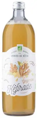 Kéfir frais de fruit - Gingembre BIO,  Kéfirade (75 cl)