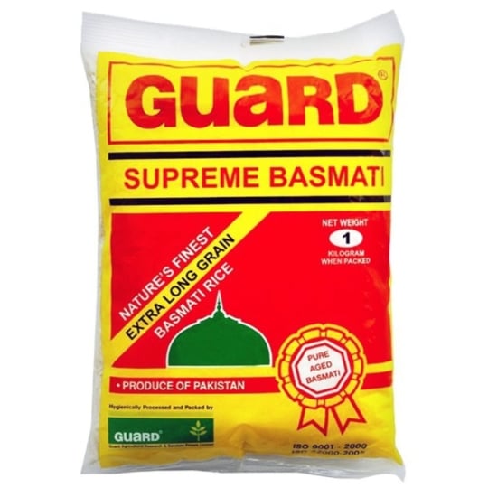 Riz Basmati Indien Suprême 1kg GUARD