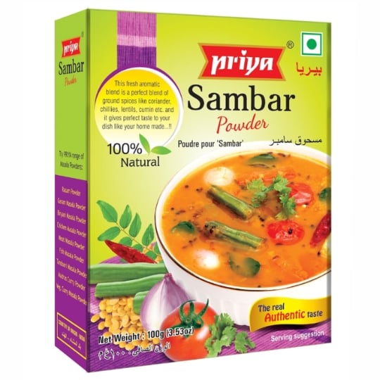 Mélange D'épices Indiennes Sambar Masala 100g PRIYA