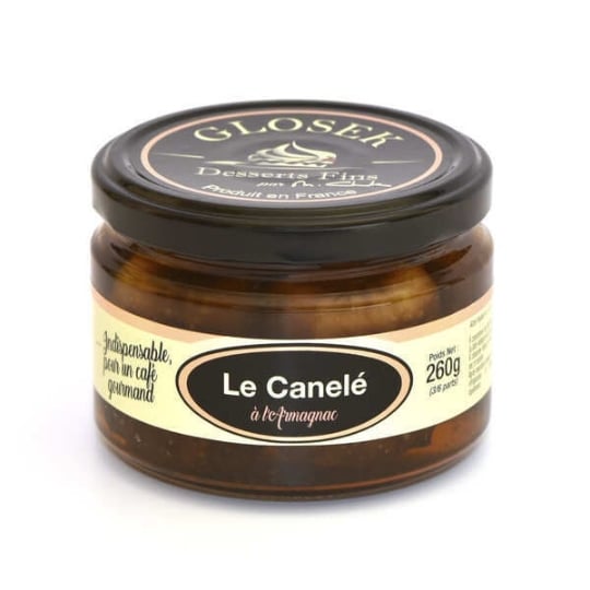Canelés De Bordeaux À L'armagnac - Pot De 260g GLOSEK GOURMET