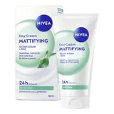 Crème Jour Visage Hydratante Longue Durée Matifiante Peaux Mixtes à Grasses Aloe Vera Minéraux NIVEA