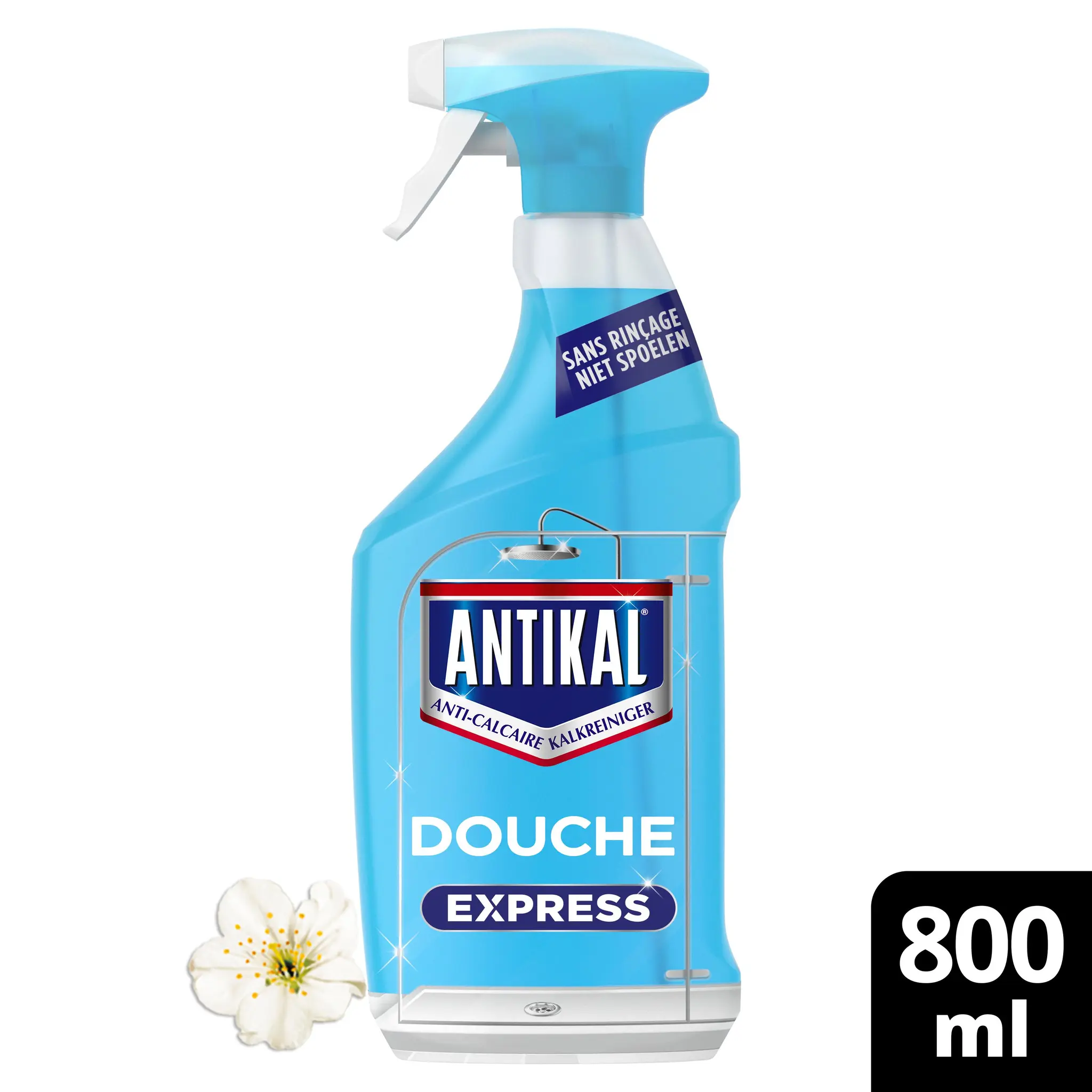 ANTIKAL Spray anti-calcaire douche