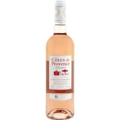 Vin rosé AOC Côtes de Provence L'Escaou BIO, U (75 cl)