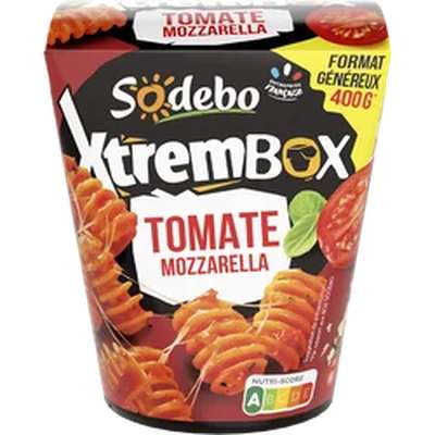 Xtrembox radiatori tomate mozzarella, Sodebo  (400 g)