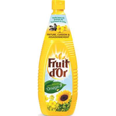 Huile de Tournesol, Fruit d'Or  (1 L)