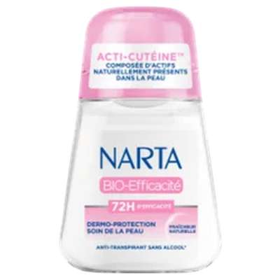Déodorant bille pour femme BIO efficacité 72h, Narta  (50 ml)
