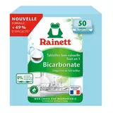 Rainett Tablettes tout en 1 bicarbonate, 50 tablettes