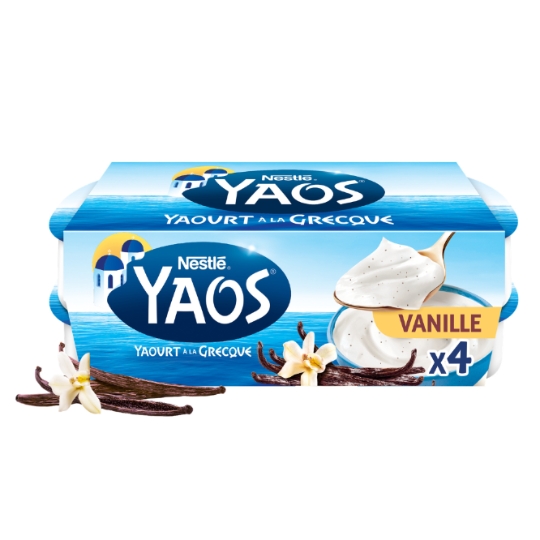 Yaourts à la Grecque Vanille YAOS