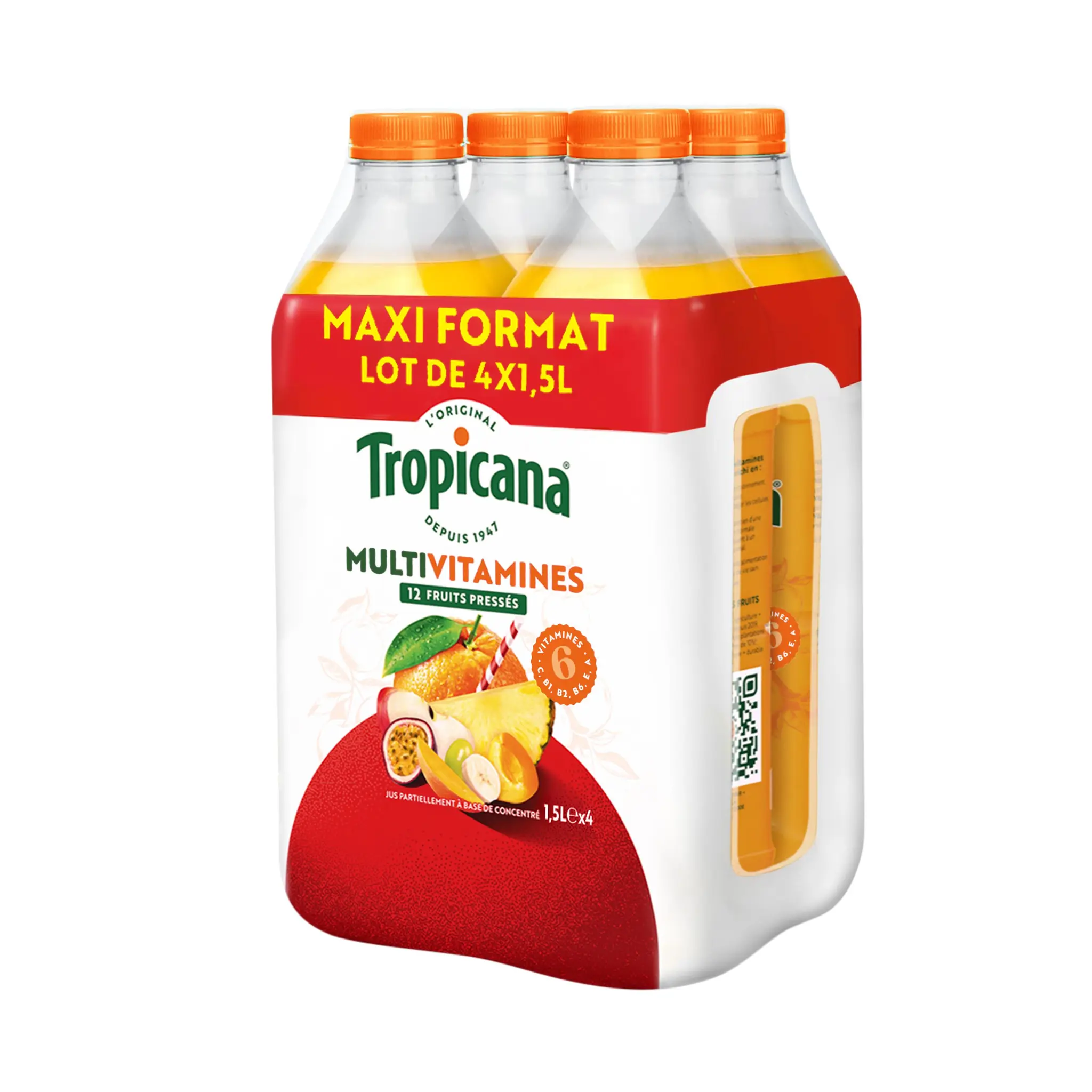TROPICANA Jus multivitaminé aux 12 fruits pressés
