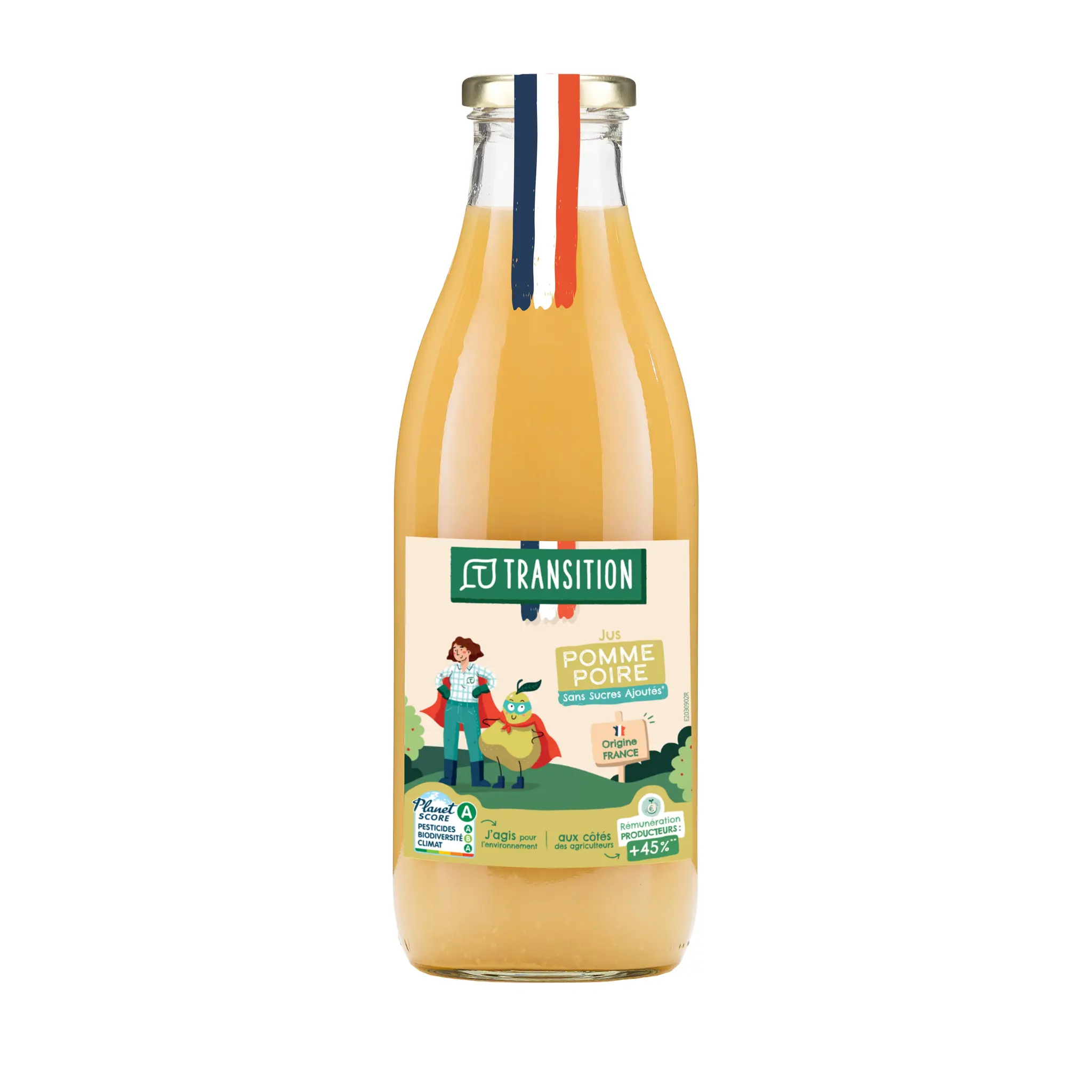 TRANSITION Jus de pommes poires