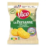 Vico Chips La Paysanne -25% de Sel, 120g
