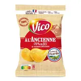Vico Chips à l'ancienne -25% de sel, 120g