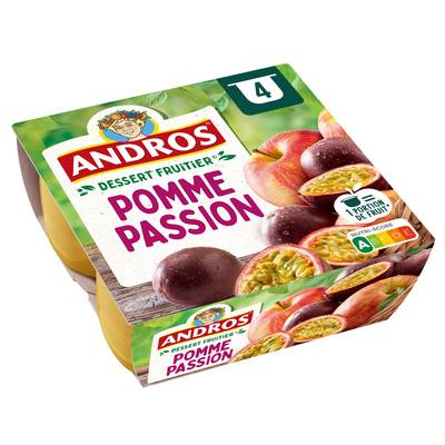 Andros Pomme passion, 4x100g