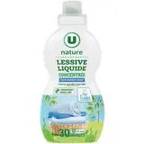 Lessive liquide concentrée fraîcheur intense, U Nature (30 lavages  = 0,96 L)