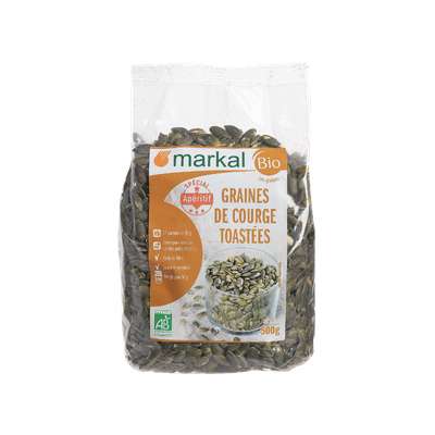 Graines de courge toastées BIO, Markal Bio (500 g)