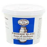 Ferme de Viltain Fromage Blanc lissé 0%MG- Lait de vache pasteurisé, 500g