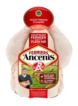 Poulet fermier blanc d'Ancenis (environ 1.7 - 1.9 Kg)