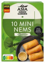 Asia Green Garden 10 mini nems aux légumes