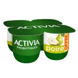 Yaourts aux fruits bifidus poire ACTIVIA