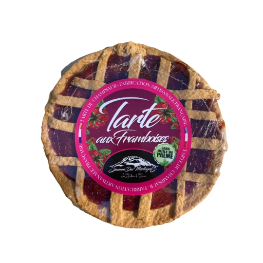 Tarte aux Framboises SAVEURS DES MONTAGNES