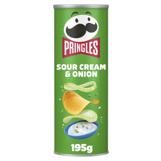 Chips Tuiles Crème et Oignon  PRINGLES