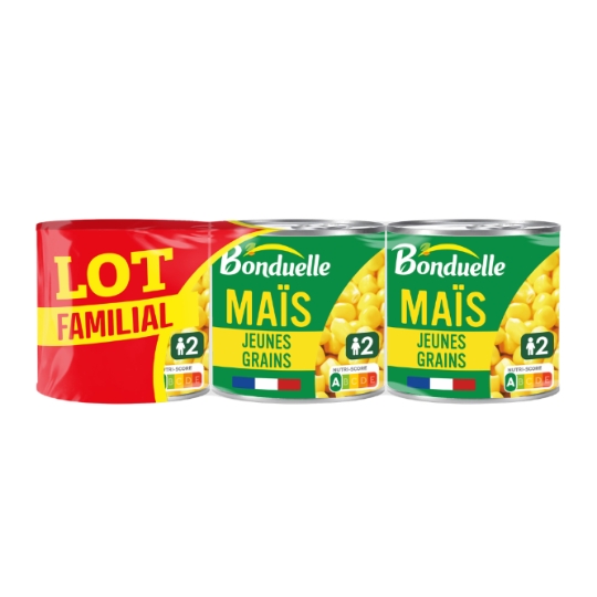 Maïs jeune grains BONDUELLE