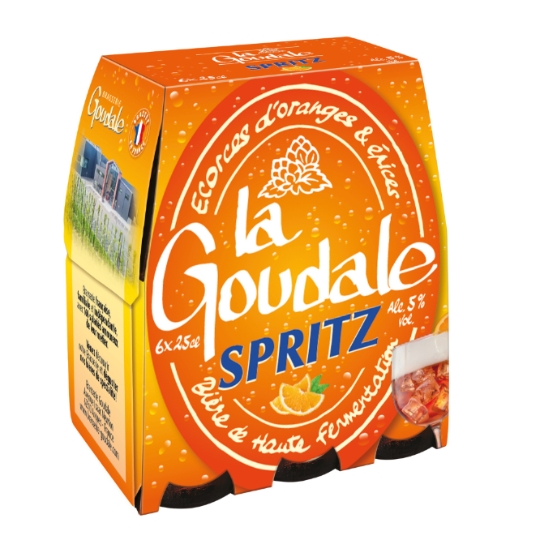 Bière Spritz Écorces d'Oranges & Épices Haute Fermentation 5% LA GOUDALE