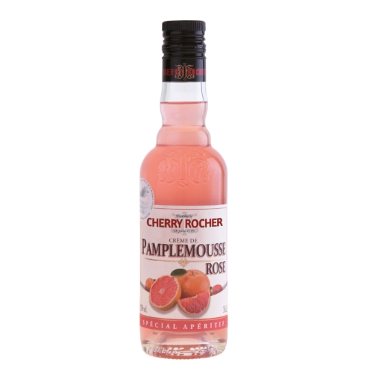 Liqueur Crème de Pamplemousse Rose Spécial Apéritif CHERRY ROCHER