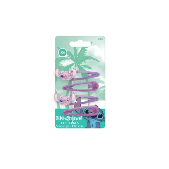 Pinces à Cheveux Clic-Clac Lilo & Stitch DISNEY