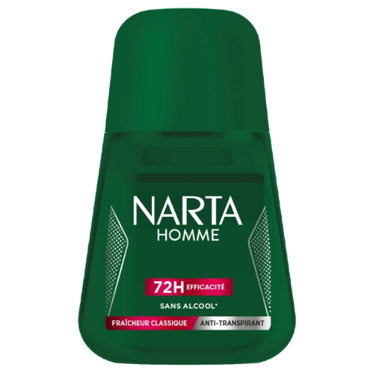 Déodorant Homme 72H Efficacité Fraîcheur Classique NARTA HOMME