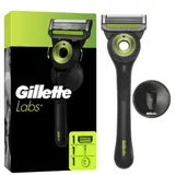 Rasoir Pour Homme Avec Barre Exfoliante Support Mural Edition Neon Night GILLETTE