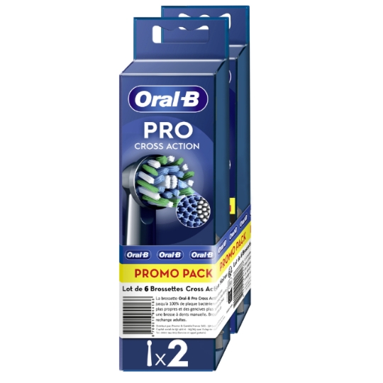 Brossettes  Pro -Cross Action  ORAL-B